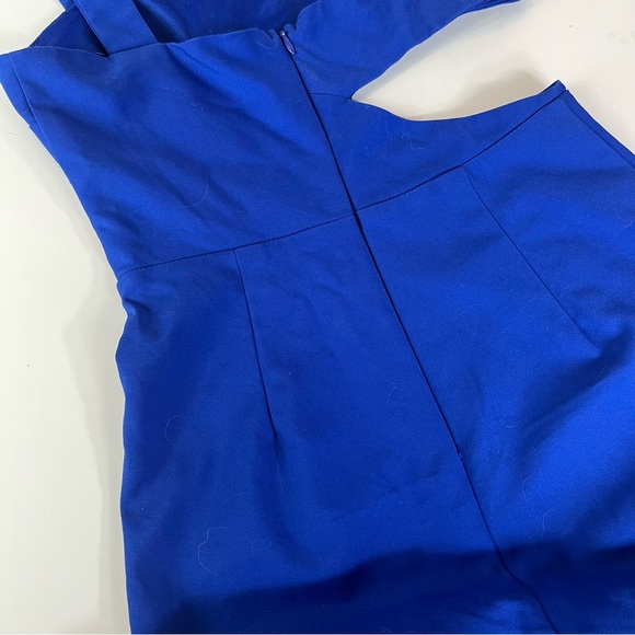 Superdown Leslie cutout blue bodycon jumpsuit - Picture 8 of 10
